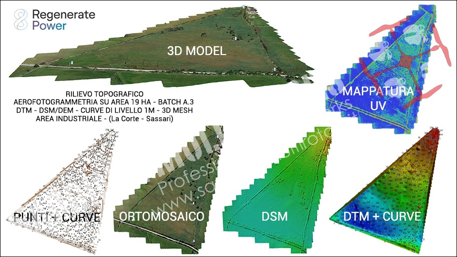 Rilievo topografico e Aerofotogrammetrico - Fotovoltaico