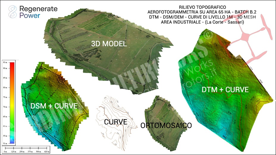 Rilievo topografico e Aerofotogrammetrico - Fotovoltaico